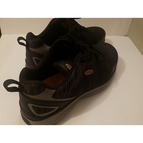 Keen Utility Sparta Aluminum Toe EH Black & Grey Flannel Work Shoes 14D ASTM - Picture 12 of 12